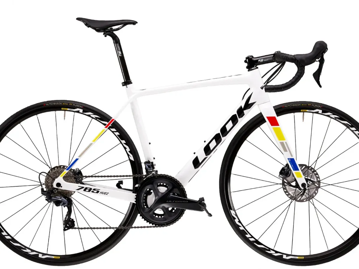 785 HUEZ DISC PROTEAM WHITE GLOSSY